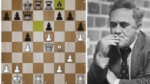 Ефим Геллер "душит" защиту Каро-Канн! Шахматы.