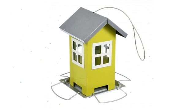 Кормушка для птиц металлическая 12х12х19см (Blumen Haus) обзор 65710 смотреть онлайн