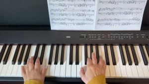 "Розовая пантера".  Фортепиано урок.