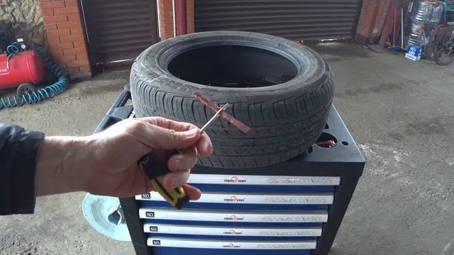 Обзор комплекта для ремонта бескамерных шин с Aliexpress смотреть онлайн