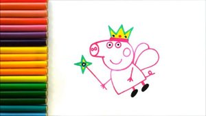 Как нарисовать свинку Пеппу