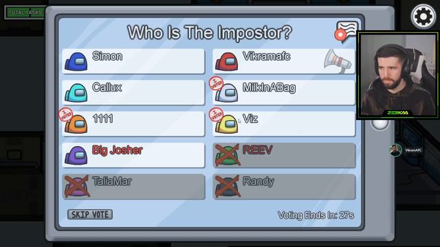 I VOTED MYSELF OUT AS IMPOSTOR! (Among Us) смотреть онлайн