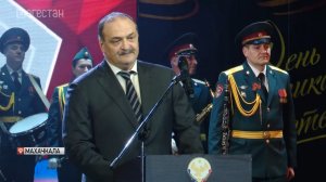 Сергей Меликов выступил на торжественном вечере ко Дню защитника Отечества