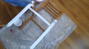 Реставрация стула . Как покрасить стул / Restoration of a chair. How to color a chair.