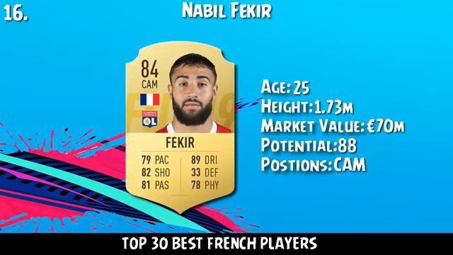 FIFA 19 | TOP 30 FRENCH PLAYERS | CAREER MODE | w/ Griezmann, Kante & Mbappe смотреть онлайн