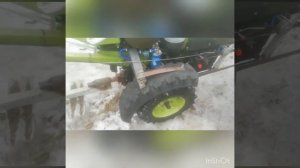 Защита на колёса мотоблока из под ручных средств!