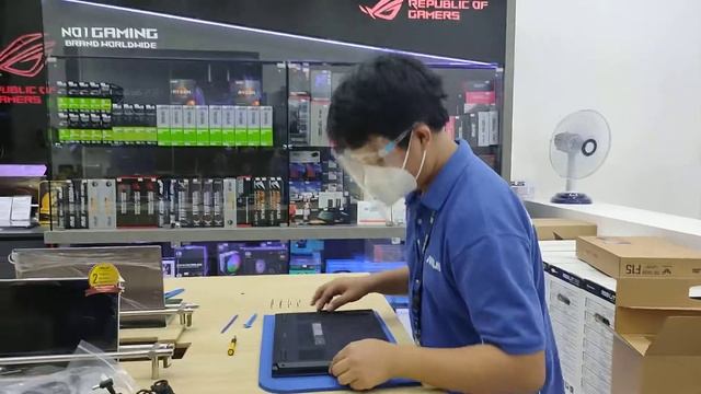 ASUS TUF Dash F15 FX516PR-HN092T Disassemble and Upgrade Memory SSD | KUDATECH смотреть онлайн