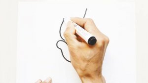 как нарисовать голубя мира из цифры