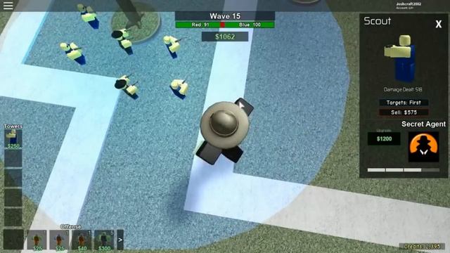 How far can You go with ONLY The Scout? | Tower battles [ROBLOX] смотреть онлайн
