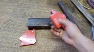 Магнитный угольник - помощник сварщика