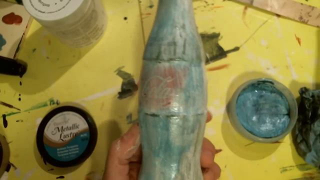 Mixed Media Altered Coke Bottle смотреть онлайн