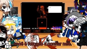 sans au's reagem /sans au's react to sudden change sans fight ||????||