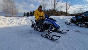 Обзор снегохода Sharmax SN210, в простонародье (SnowFOX 200)