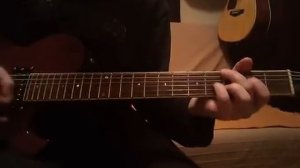 Полет на дельтаплане. Гитарные аккорды. The glider flying. The song by E. Artemyev.