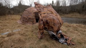 Отдыхаем на природе. Обзор универсальной палатки Алтай УП 2! Готовим в казане. Серия 1.