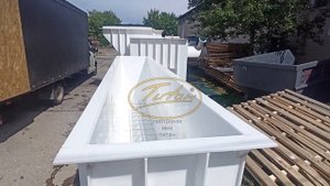 Смотровая яма в гараже Титан для автомобиля из усиленного пластика (полипропилен) от производителя.