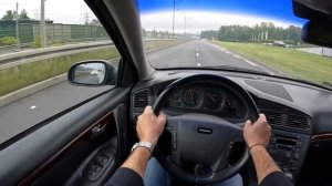 ТЕСТ ДРАЙВ 22 ЛЕТНЕГО ВОЛЬВО В70(2.4 Т 200 Л.С.)ОБЗОР/ВОЖДЕНИЕ ОТ ПЕРВОГО ЛИЦА