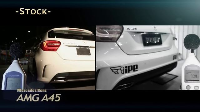 Mercedes Benz A45 AMG iPE Exhaust System смотреть онлайн