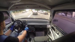 Тест положения камеры на новом месте. 2108 rally