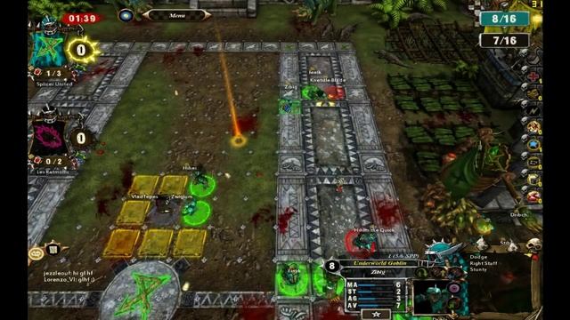 Blood Bowl : Chaos Edition - Underworld vs Skaven смотреть онлайн