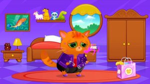 Арина весело играет в доктора и лечит котика Бубу | Арина в игре с кот Bubbu в больнице