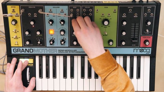 Dreaming of arps with the Moog Grandmother смотреть онлайн