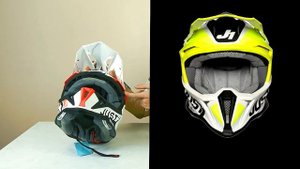 Легкий шлем Just1 J18 из стекловолокна.