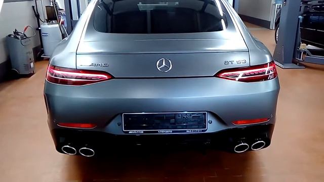 Mercedes-Benz amg gt shark Амг гт53 4doors gt 53 акулка выхлоп exhaust. смотреть онлайн