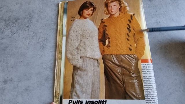 Модные и свежие идеи для вязания!  Не пропустите обзор эксклюзивного ретро журнала! смотреть онлайн