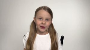 Бурцева Арина. 6лет. Стих Трезор