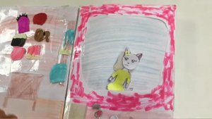 Обзор моей игровой книги из бумаги Анжела 2