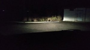 Как светят двухрежимные лёд птф сал-ман