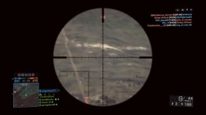 Battlefield 4 CS5 1308 meter headshot