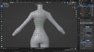 Создание персонажа в Blender. Тело , коррекция формы. Часть 14.