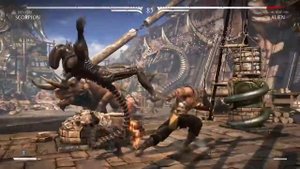 Mortal Kombat XL: Scorpion (Hellfire) Klassic Tower very hard (No matches/Round lost)