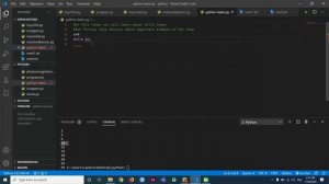 while loops | Learn Python From Scratch 2020(PART-8)