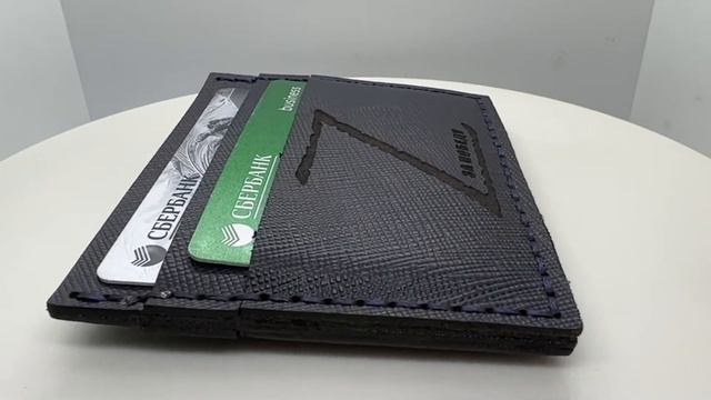 LeatherLine. Картхолдер для пластиковых и кредитных карт и денег смотреть онлайн