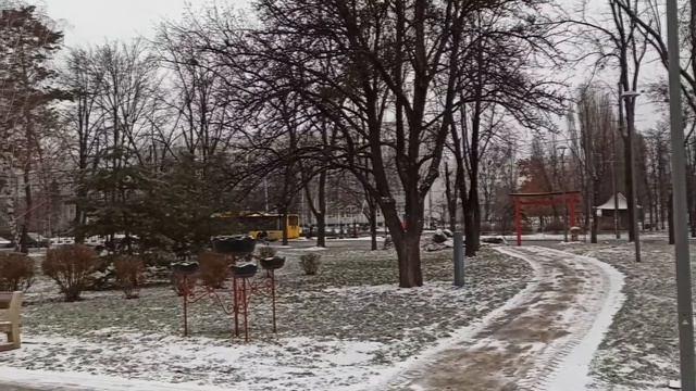 Зимний парк Киото. Киев. смотреть онлайн