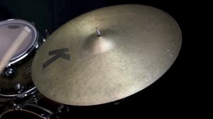 Used Zildjian K. Pre-Aged Dry Light Ride 22"