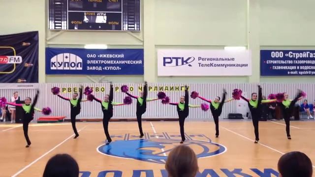 Cheerleading. Чир спорт. Команда City Dance Junior. смотреть онлайн