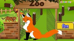 Zoo animals in English for kids.Животные зоопарка на английском малышам #zoo#animals