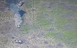 ⚔?⚡Армия России, буквально как в тире, расстреливает украинскую технику в открытом поле.⚡