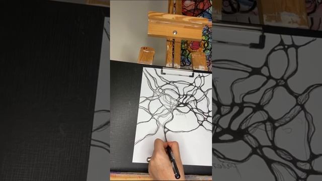 Мастер класс по нейрографике "Самооценка" смотреть онлайн