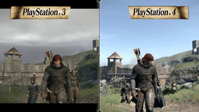 Dragon's Dogma: Dark Arisen - PS4 vs PS3 Comparison Video @ 1080p HD ✔ смотреть онлайн