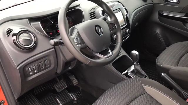 Видеопрезентация автомобиля Каптюр оранжевый смотреть онлайн