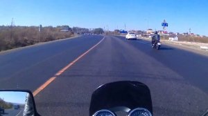 Kawasaki ZRX 400 и Honda Steed 400 поездка к морю на мотоциклах