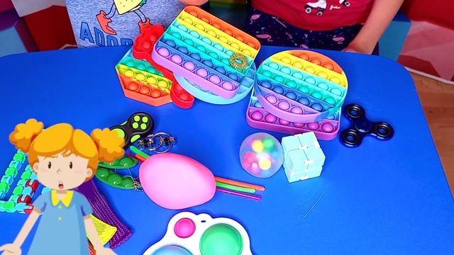 Шок! ПОП ИТ светится в темноте. ПОП ИТ Игрушки антистресс смотреть онлайн