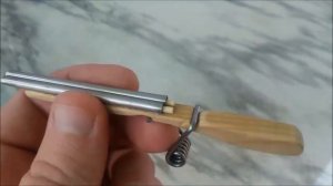 Мини пушка двустволка своими руками