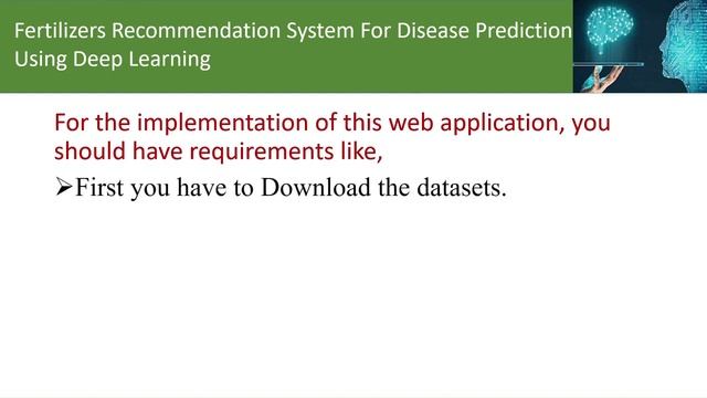 Deep learning project implementation  fertilizer recommendation system