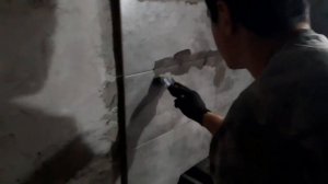 Уложили плитку в бане , показываем процесс затирки и результат ! Оренбург, Ростоши, тел: 8951039041